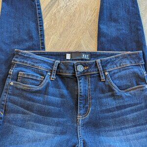 Kut From the Kloth, Dark Wash Denim DONNA High Rise Ankle Skinny Jeans, Size 6